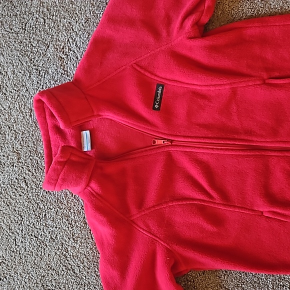 Women's red Columbia jacket - Picture 2 of 4